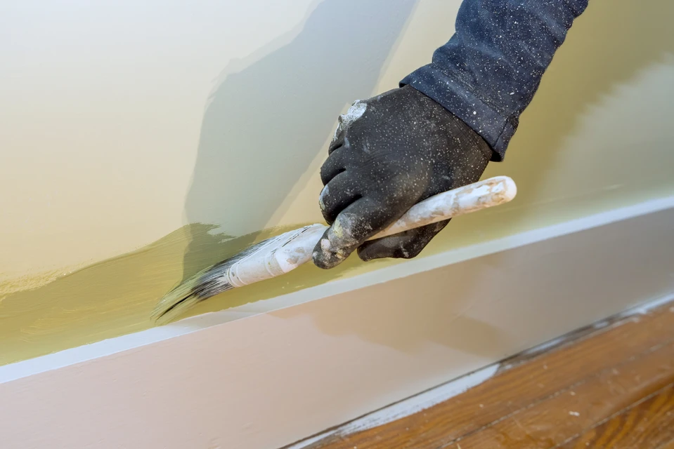 Entreprise de peinture en bâtiment, travaux intérieurs et extérieurs